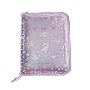 <span class=keywords><strong>Album</strong></span> <span class=keywords><strong>photo</strong></span> A5 avec fermeture éclair en forme d'étoile laser, <span class=keywords><strong>album</strong></span> transparent pour collection de cartes, <span class=keywords><strong>album</strong></span> pour cartes A5, <span class=keywords><strong>album</strong></span> de rangement pour petites cartes de 3 pouces, amour - Product Image 5