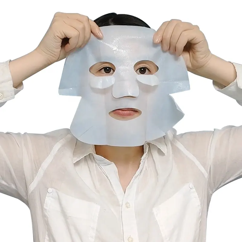 Bio-selüloz yüz Sheetmask yağlı cilt siyah nokta gözenek temiz arındırıcı hindistan cevizi maskesi nemlendirici Anti-Aging biyo selüloz maskesi