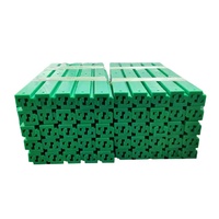 Rail de guidage en UHMWPE sur mesure, bande anti-impact en UHMW PE pour système de convoyeur à chaîne