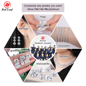 Redleaf D Vvs1 3Mm 4Mm 5Mm Marquise IGI Phòng Thí Nghiệm Grown 14K Vàng Trắng Thanh Lịch Nhẫn Cưới Engagement <span class=keywords><strong>Ring</strong></span> Cho Phụ Nữ - Product Image 6