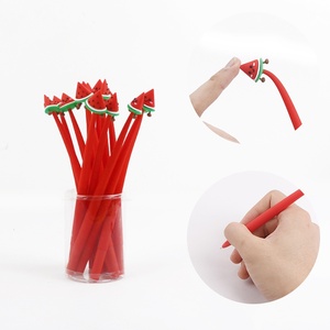 Mignon Unique Creative Coloré Tournesol Silicone Stylo Neutre 0.38mm Se Balançant Réduire La Pression Gel Stylo pour Le Bureau De L'école - Product Image 4