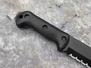 Cuchillo de Camping Kabbah LS058 de Acero Inoxidable con Mango G10, Personalizable para Uso OEM - Product Image 4