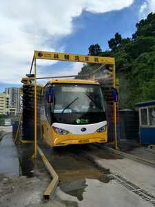 Máquina de Lavado de Autobuses Tipo Canal GB-360, Equipo Automático de Lavado de Camiones y Autocares, 380V 15kW - Product Image 4