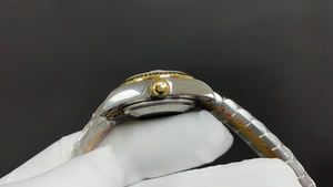 Recomiendo sinceramente: Platino y acero inoxidable combinados a la perfección. Calidad Superior. Artículo de Súper Lujo. Reloj Mecánico - Product Image 4