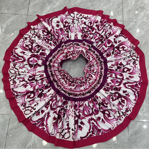 Blusa Elegante con Estampado Floral de Diseño Contemporáneo para Mujer, con Cinturón, Aspecto Premium - Product Image 5