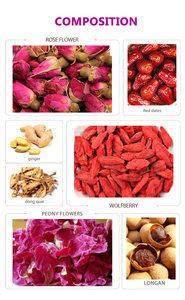 Chinaherbs Private Label Biologische Baarmoederthee Vrouwelijke Vruchtbaarheid Yoni Thee Hormoonbalans en Kruiden Baarmoederthee voor Vrouwen Bulkverpakking - Product Image 5