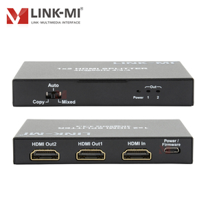 Bộ chia video <span class=keywords><strong>4K2K</strong></span> <span class=keywords><strong>HDMI</strong></span> <span class=keywords><strong>1x2</strong></span> 1 trong 2 Bộ chia video với hdcp2.2/1.4 Hỗ trợ tương thích 3D & HDR - Product Image 3