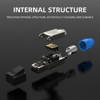 Connecteurs Ethernet modulaires sans outil pour réseaux CAT6 CAT6A CAT7 CAT8 FTP STP blindés RJ45 – Pièces télécoms pour le terrain