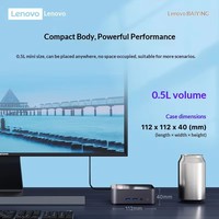 Mini PC Lenovo BaiYing NUC OpenClaw con Intel Core I7-13620HX de 13.ª Generación, 10 Núcleos/16 Subprocesos, 32 GB de RAM DDR4, SSD de 512 GB, Computadora de Escritorio para Oficina en Casa y Estudio