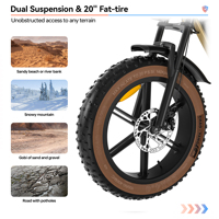 Vélo électrique de ville 48V 37AH avec batterie lithium amovible, vélo hybride électrique 750W pour adultes, vélo électrique
