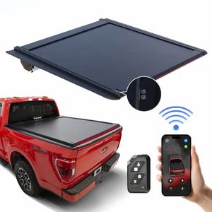 ฝาปิดกระบะท้ายแบบม้วนสำหรับรถฟอร์ด เรนเจอร์ T6 ซิงเกิ้ลแค็บ T7 T9 XLT ปี 2004 2007 2012 <span class=keywords><strong>2018</strong></span> 2019 - Product Image 1