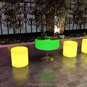 Sillas de Bar Redondas con Luces LED RGB Solares, Resistentes al Agua, para KTV, Mesas de Cóctel, Discotecas y Salones, Venta al por Mayor con Envío Directo - Product Image 6