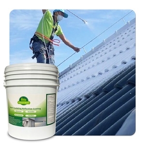 Revestimiento Impermeable y Aislante del Calor <span class=keywords><strong>para</strong></span> Techos de Hierro, <span class=keywords><strong>Pintura</strong></span> <span class=keywords><strong>Blanca</strong></span> Reflectante del Calor <span class=keywords><strong>para</strong></span> Paredes Exteriores que Refleja el Calor - Product Image 1