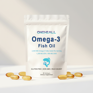 Gélules d'huile de poisson oméga-3 en gros sous marque privée – Compléments alimentaires de haute qualité EPA & <span class=keywords><strong>DHA</strong></span> – Gélules d'huile de poisson des grands fonds - Product Image 2