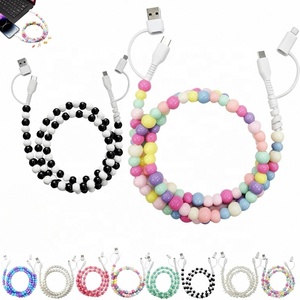 Accesorios Electrónicos, Cable Eléctrico con Cuentas de Cobre Estilo Navajo 4 en 1 para Todos los Teléfonos - Product Image 5