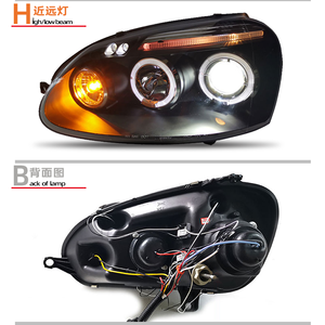 Fari a Led per VW Sagitar <span class=keywords><strong>Jetta</strong></span> dal 2006 al 2011 Faro per Volkswagen <span class=keywords><strong>Jetta</strong></span> <span class=keywords><strong>5</strong></span> mk5 Fari Copertura 2011 - Product Image 5