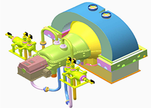 DTEC Biomasse <span class=keywords><strong>MSW</strong></span> Centrales Vapeur Turbine N6-3.53 de Gazéification Des Déchets pour Centrale Électrique - Product Image 2