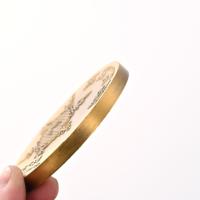 Pièces commémoratives personnalisées bicolores finition antique pour la reconnaissance des anniversaires d'équipe