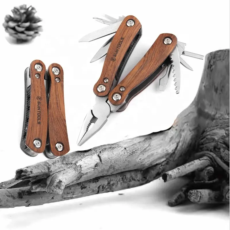 Multitool Pliers 12-in-1 Multi-Purpose Pocket Knife Pliers Kit 420 Durable Stainless Steel Multi-Plier Multi tool