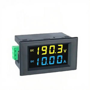 Voltímetro e Amperímetro <span class=keywords><strong>Digital</strong></span> Monofásico D85-3051AG: Medidor de Painel <span class=keywords><strong>Digital</strong></span> com Display Duplo para Corrente e Tensão 0-600V - Product Image 3