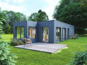 Contenitore ristorante a 2 piani con ponte e scale contenitore bar/negozio/stand contenitore ristorante - Product Image 6