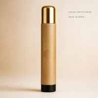 Flacon de parfum vide en gros 35 ml en verre cylindrique mince avec pulvérisateur argenté rechargeable, emballage personnalisé avec logo et boîte de présentation