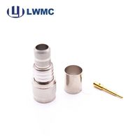 Conectores de cable RF LMR 400, engarce macho TNC para cable LMR 400, la mejor oferta, precio de fábrica