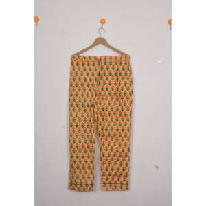 Pyjama décontracté en satin 100% coton respirant pour femmes, ensemble 2 pièces, taille élastique douce, boutonné, manches longues, vente chaude - Product Image 3