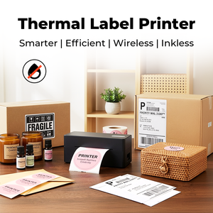 Étiquettes thermiques 4x6 en gros, étiquettes d'expédition thermiques directes pour <span class=keywords><strong>imprimante</strong></span>, autocollants d'adresse pour colis logistique et envoi postal - Product Image 2