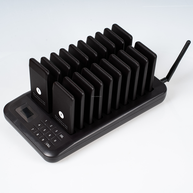 Restaurant Wireless Buzzer Paging System CTP320-R Long Endurance Service Call Bell
