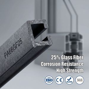 แถบกันความร้อนชนิด C PA66GF25 เสริมใยแก้ว 25% ความแข็งแรงสูง ทนทานต่อการกัดกร่อน สำหรับกรอบหน้าต่าง - Product Image 1