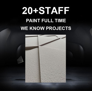 Arte Mural Islámico Moderno, Obra de Arte Tallada con Textura, Relieve 3D, Decoración Pintada a Mano - Product Image 3