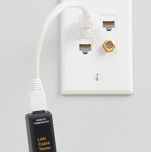 แอมโพรบ LAN-1 เครื่องทดสอบสายเคเบิล LAN RJ45/BNC เครื่องทดสอบเครือข่าย การทดสอบความต่อเนื่อง - Product Image 4