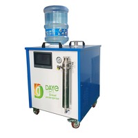 Générateur HHO H2 O2 avec cœur PLC, garantie 1 an, produit des flammes stables pour la scellage simultané de plusieurs tubes en quartz