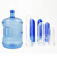 Préforme PET haute performance de 55 mm pour bouteilles d'eau avec des poids de 200 g, 310 g, 520 g et des tailles de goulot personnalisées