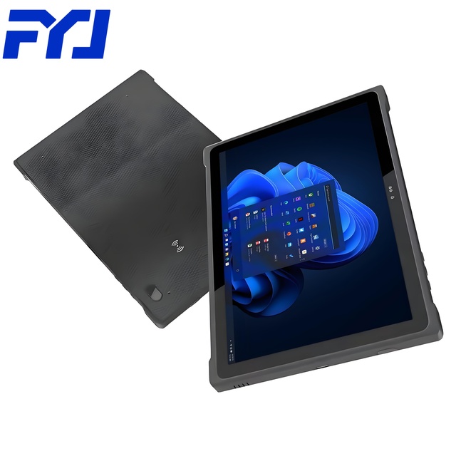 FYJ-F9837 Industrial 8+128GB Rugged Tablet Computer Windows 11 Lightweight PDA QR Barcode Scan GPS Inventory Tablet PC