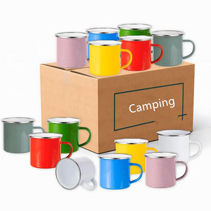 China hecho a mano personalizado floral estampado decorativo blanco grueso mercado de la UE <span class=keywords><strong>cerveza</strong></span> agua leche té bebida esmalte abrigo taza de café para niños - Product Image 4