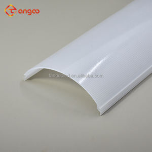 Diffusore LED di grandi dimensioni curvo opalino opalino luce a LED copertura su misura linea di <span class=keywords><strong>plastica</strong></span> <span class=keywords><strong>paralume</strong></span> per ufficio plafoniera - Product Image 4