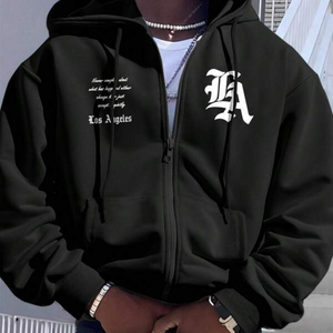 เสื้อฮู้ดดี้แบบสวมหัวทรงหลวม ผ้าโพลีเอสเตอร์/คอตตอน คุณภาพสูง สำหรับฤดูหนาว แบบยูนิเซ็กส์ รับผลิตตามสั่งขายส่ง - Product Image 1