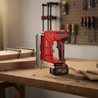 Pistolet à agrafes antidérapant pour le bois avec fonction 2-en-1 F30 422J pour la menuiserie et le bricolage