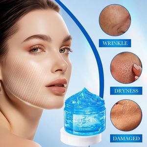 Masque facial de nuit réparateur anti-rides hydratant en profondeur au collagène et aux herbes blanchissantes FAYANKOU Private Label - Product Image 4
