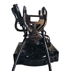 Muñeca hidráulica de inclinación y rotación TDC con núcleo de motor para cargadores de 5-18 toneladas: permite el cambio de cubo europeo en John/Kubota - Product Image 1