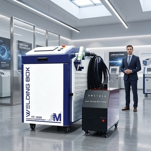 Suministro de fábrica: Máquina láser de fibra multifuncional 5 en 1 de alta calidad (1500W-3000W) para soldadura, limpieza y batería, con doble movimiento manual. - Product Image 3