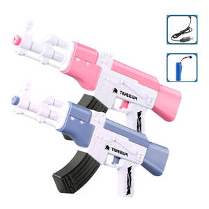 مسدس ماء كهربائي قوي يعمل بالضغط التلقائي، لعبة بلاستيكية للأطفال للمرح في الصيف والأنشطة الخارجية وحمامات السباحة - Product Image 2