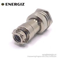 Conector de cable recto hembra GX16 Conectores circulares de enchufe de aviación de 5 pines Categoría de producto
