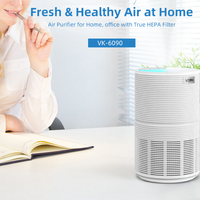 Produit Tendance 2026 : Purificateur d'Air de Bureau Domestique avec Filtre HEPA et Mode Veille pour Chambre