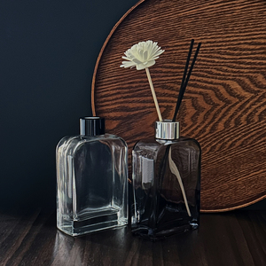 Productos más vendidos botella difusora de hombro oblicuo mejor venta botella difusora de vidrio para la venta - Product Image 6