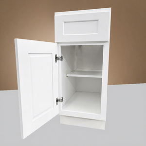Remodelación de gabinetes de cocina, venta al por mayor, gabinete de cocina de estilo coctelera, gabinete de cocina de madera blanca Modular para renovación del hogar - Product Image 1