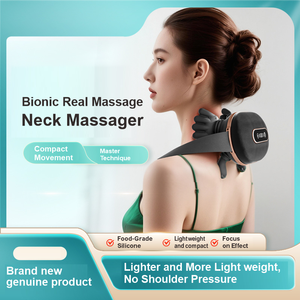 Tragbares Kabelloses Elektrisches 4D-Shiatsu-Knetmassagegerät mit Simuliertem Handdesign zur Schmerzlinderung für Nacken und Schulter - Product Image 2