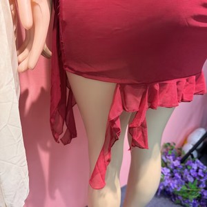 <span class=keywords><strong>Abito</strong></span> da sera elegante da donna, nuovo modello primavera 2026, con scollo a V, senza schienale, arricciato e aderente - Product Image 6